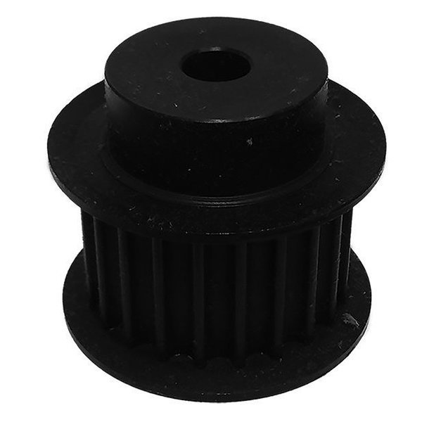 B B Manufacturing 22-8M30-6FS6, Timing Pulley, Steel, Black Oxide,  22-8M30-6FS6